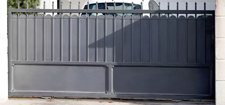 Metal Driveway Gate Installation North Amityville